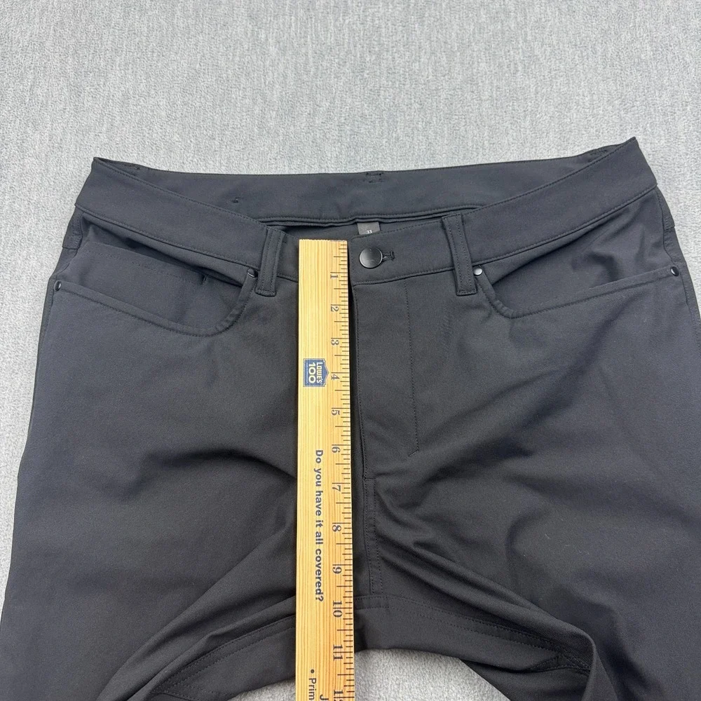 Lululemon Pants Men 33 Black ABC Skinny 33